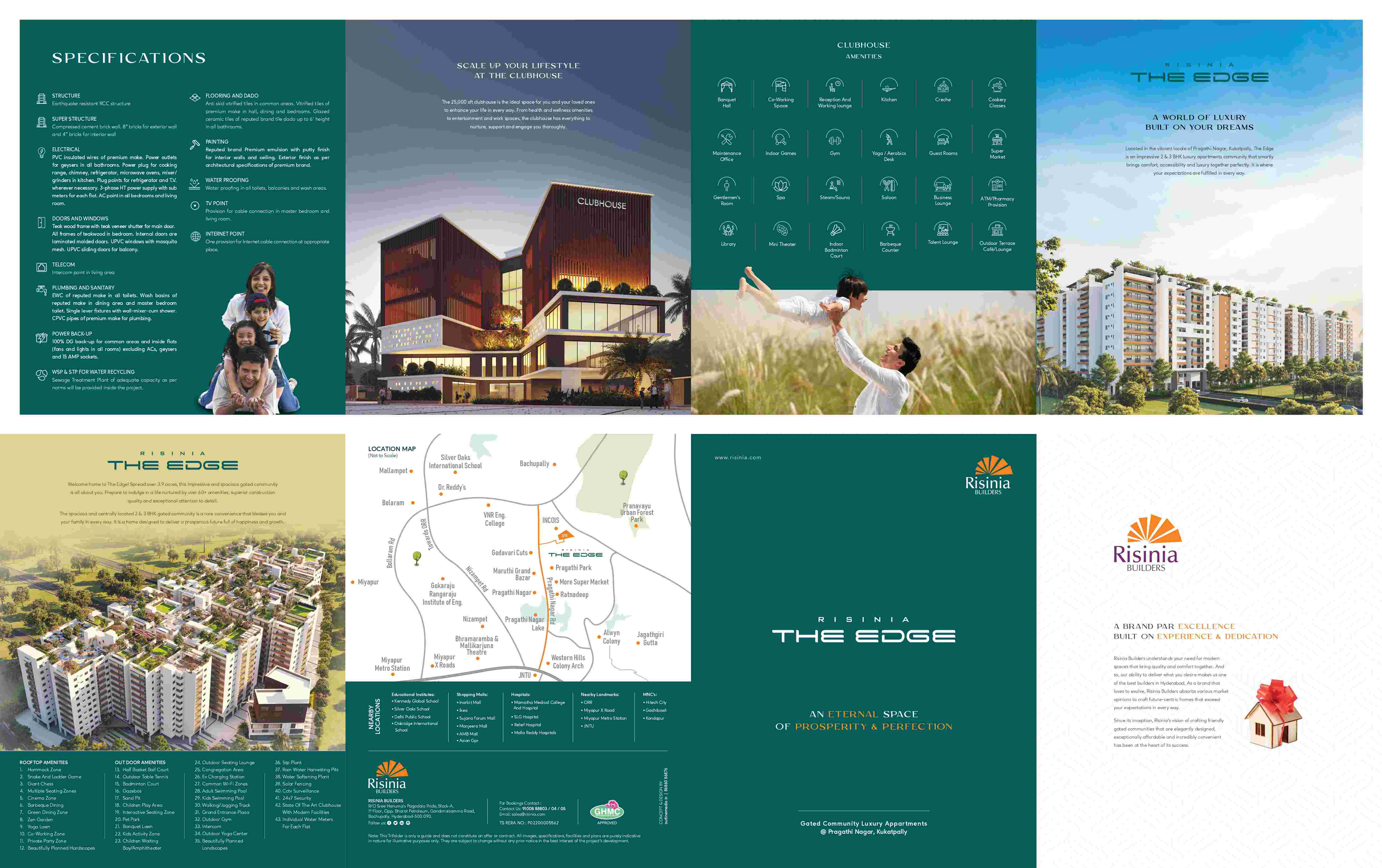 The Edge by Risinia at Pragathinagar 