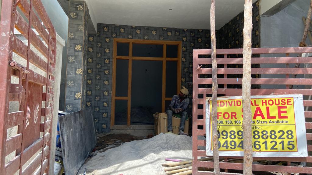 Individual house in 166 sq yds land at Indresam ( Patancheru)