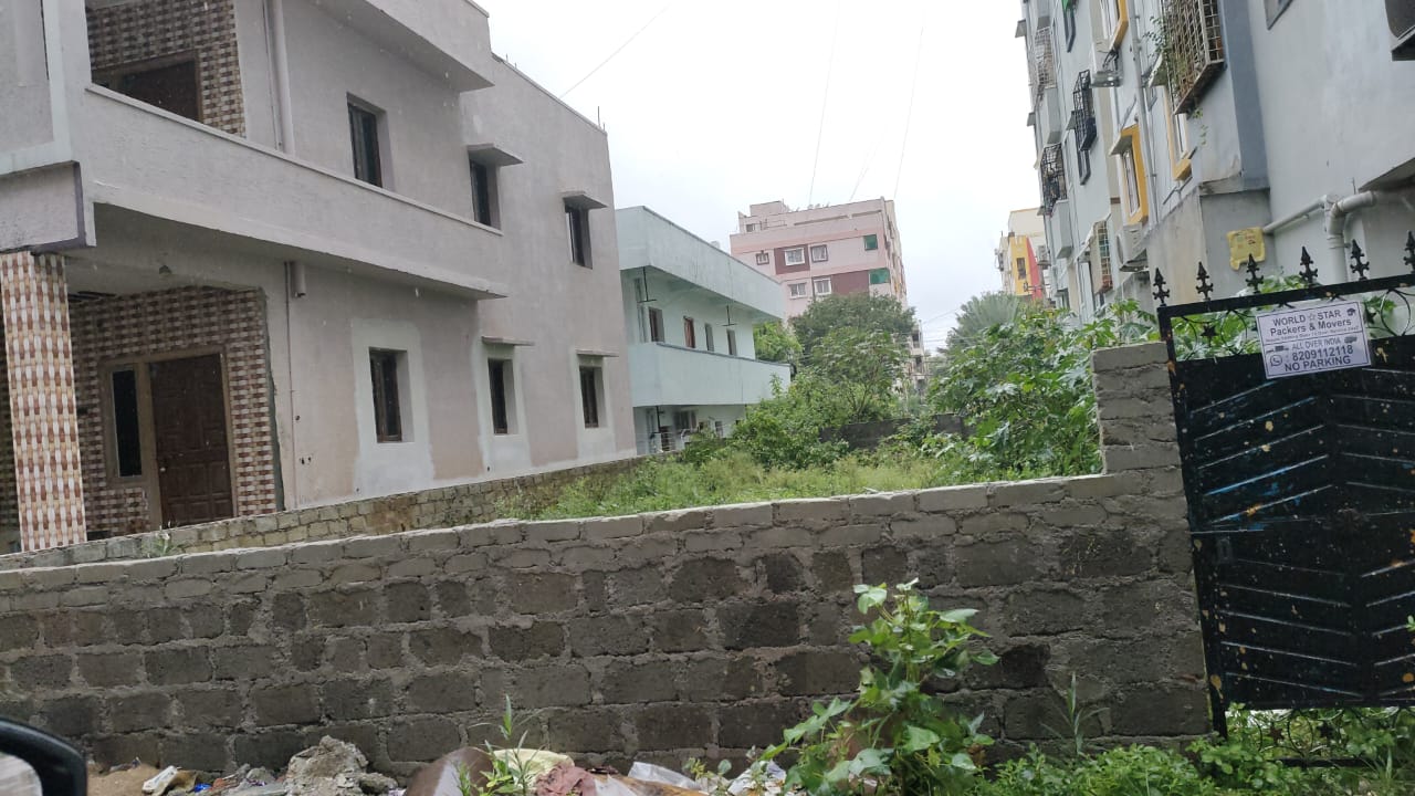 Open Plot for sale in pragathi nagar near jagan studios