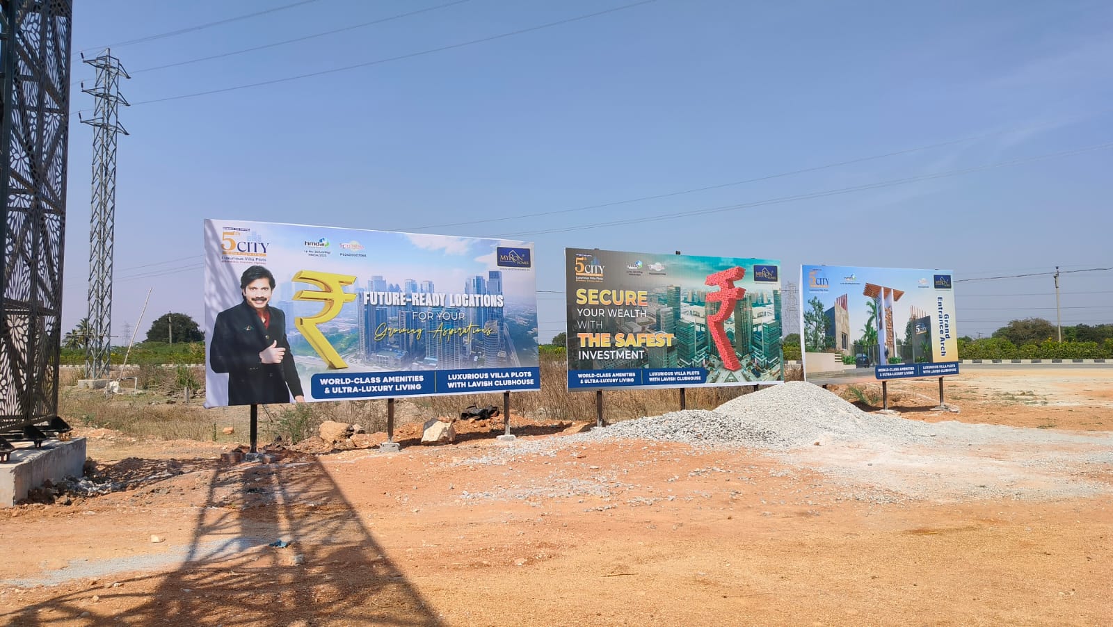 Open Plots For Sale At Kandukur on Srisailam Highway