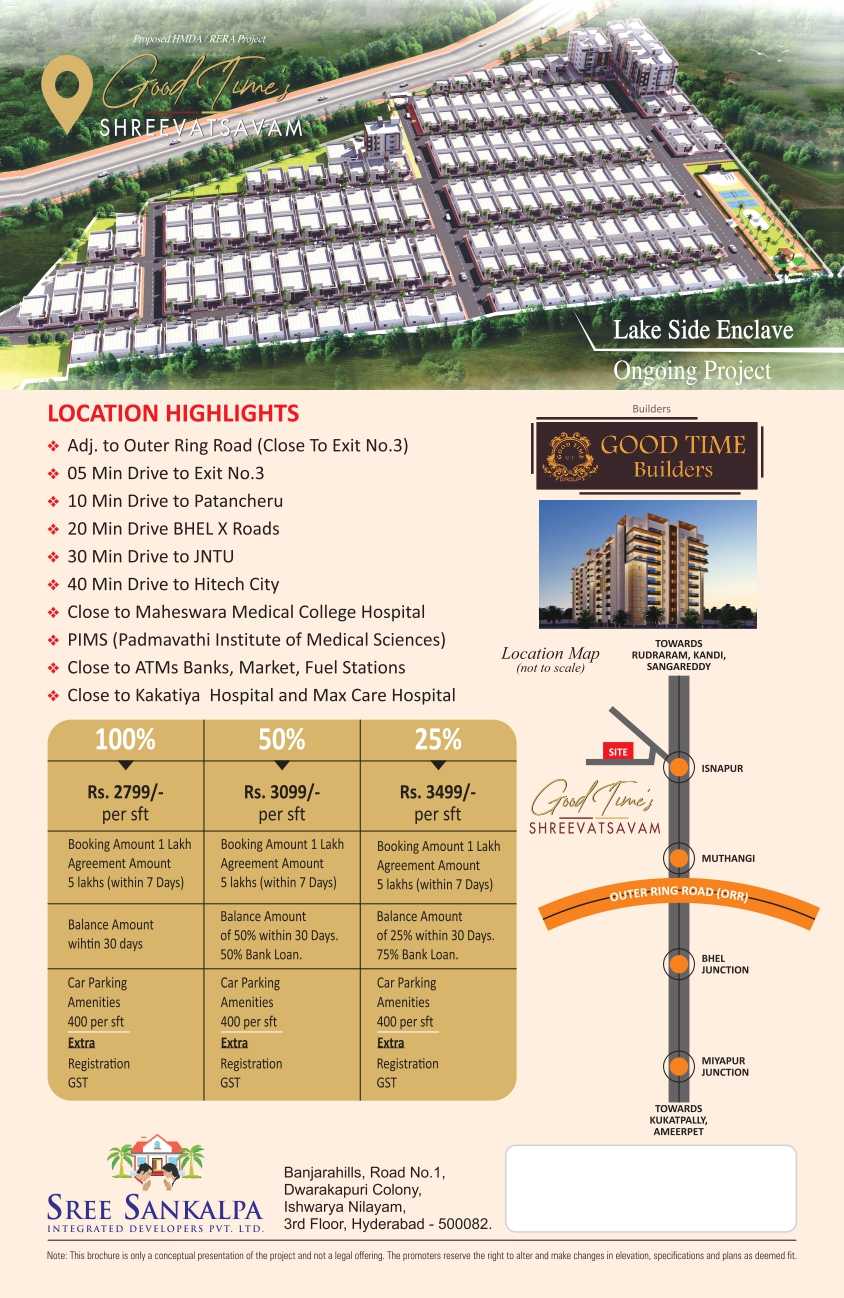 SREE SANKALPA APPARTMENTS AT ISNAPUR 