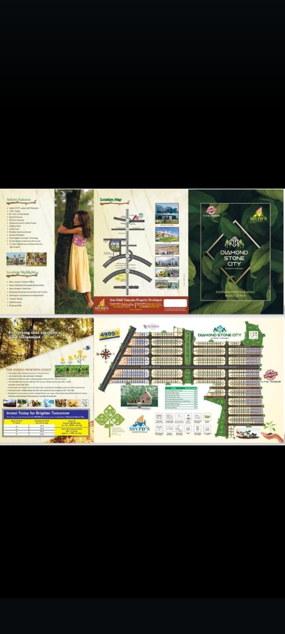 Open Plots for sale Diamond Stone City – Kundaram at Janagon