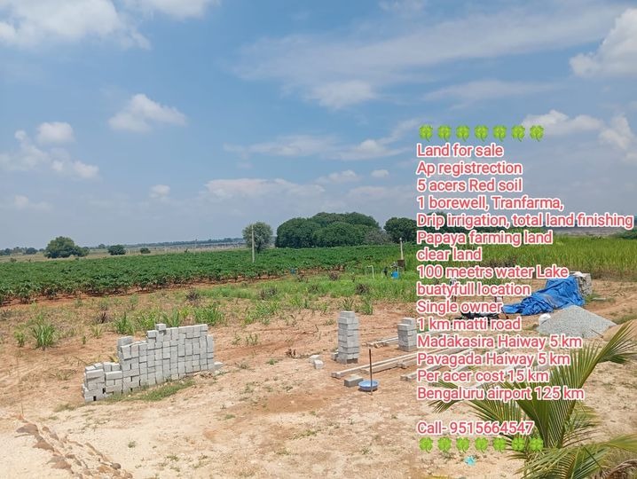 5 Acres of Agricultural Land for Sale in Madakasira