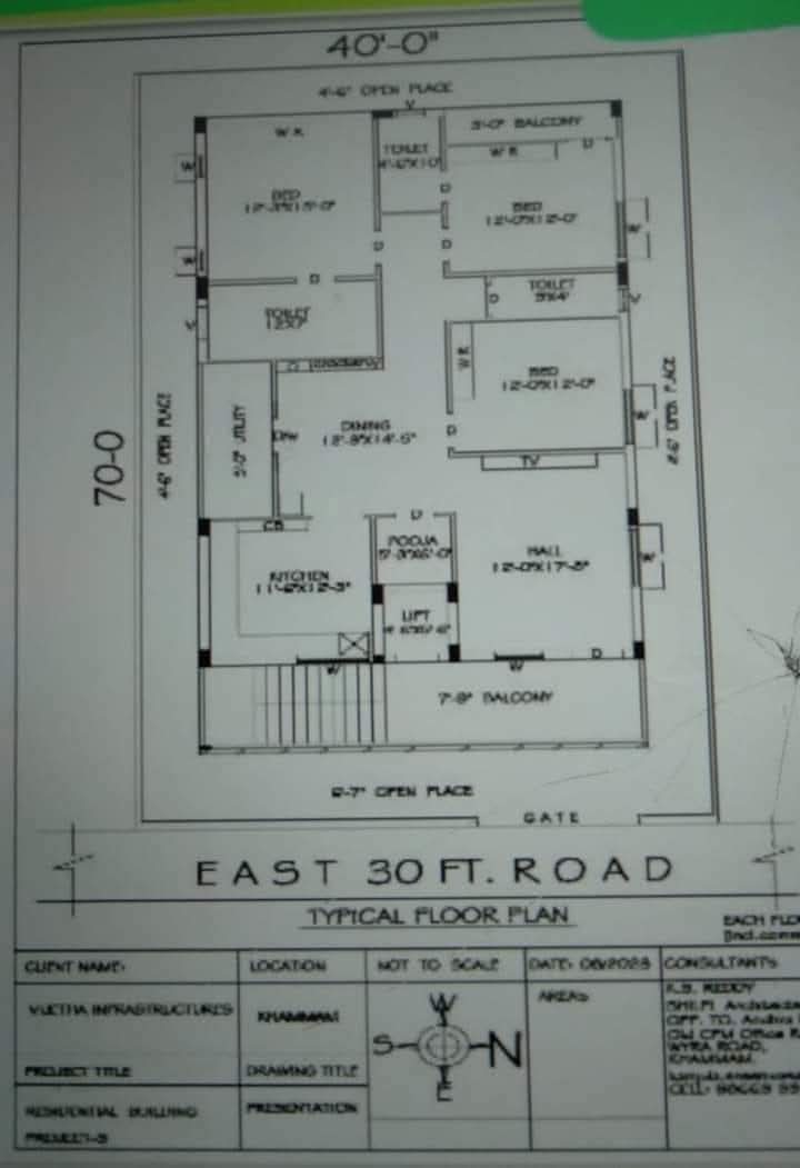 Luxury Group House For Sale In Madura Nagar Colony Khammam
