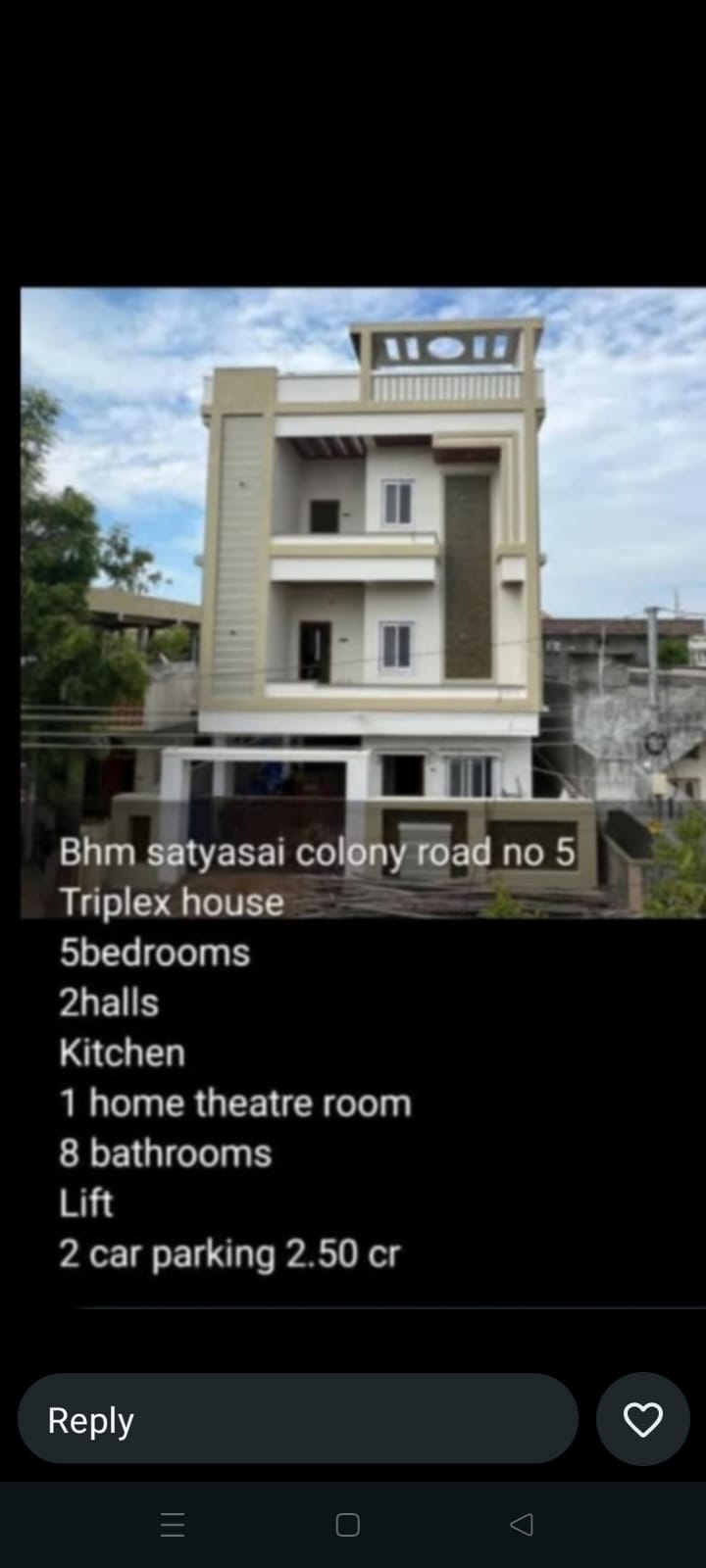 Triplex House For Sale At Hanamkonda