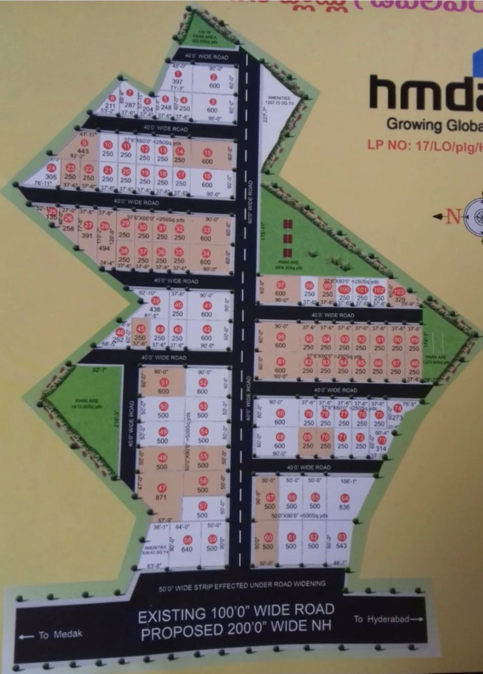 1000 Square yards Others in Mohammadabad @ Janakampet, Mohammadabad @ Janakampet