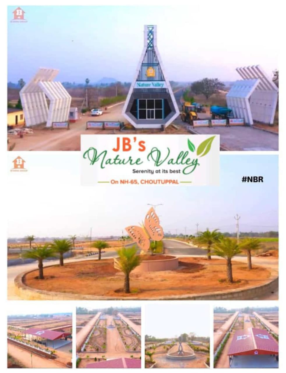 700 acres Gated community DTCP Open plots for sale Choutuppal