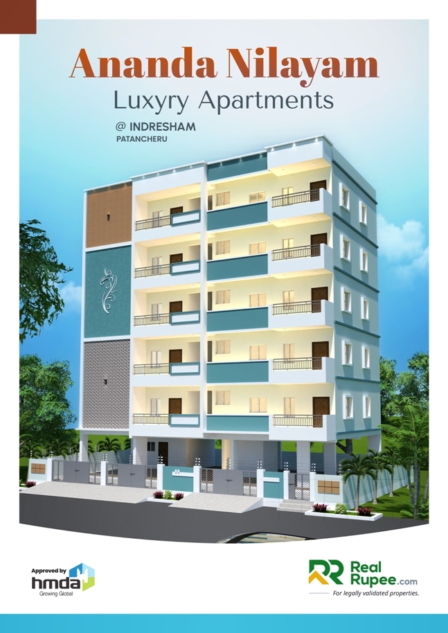 2BHK Flats for Sale in ANANDA NILAYAM at Indresham Patancheru