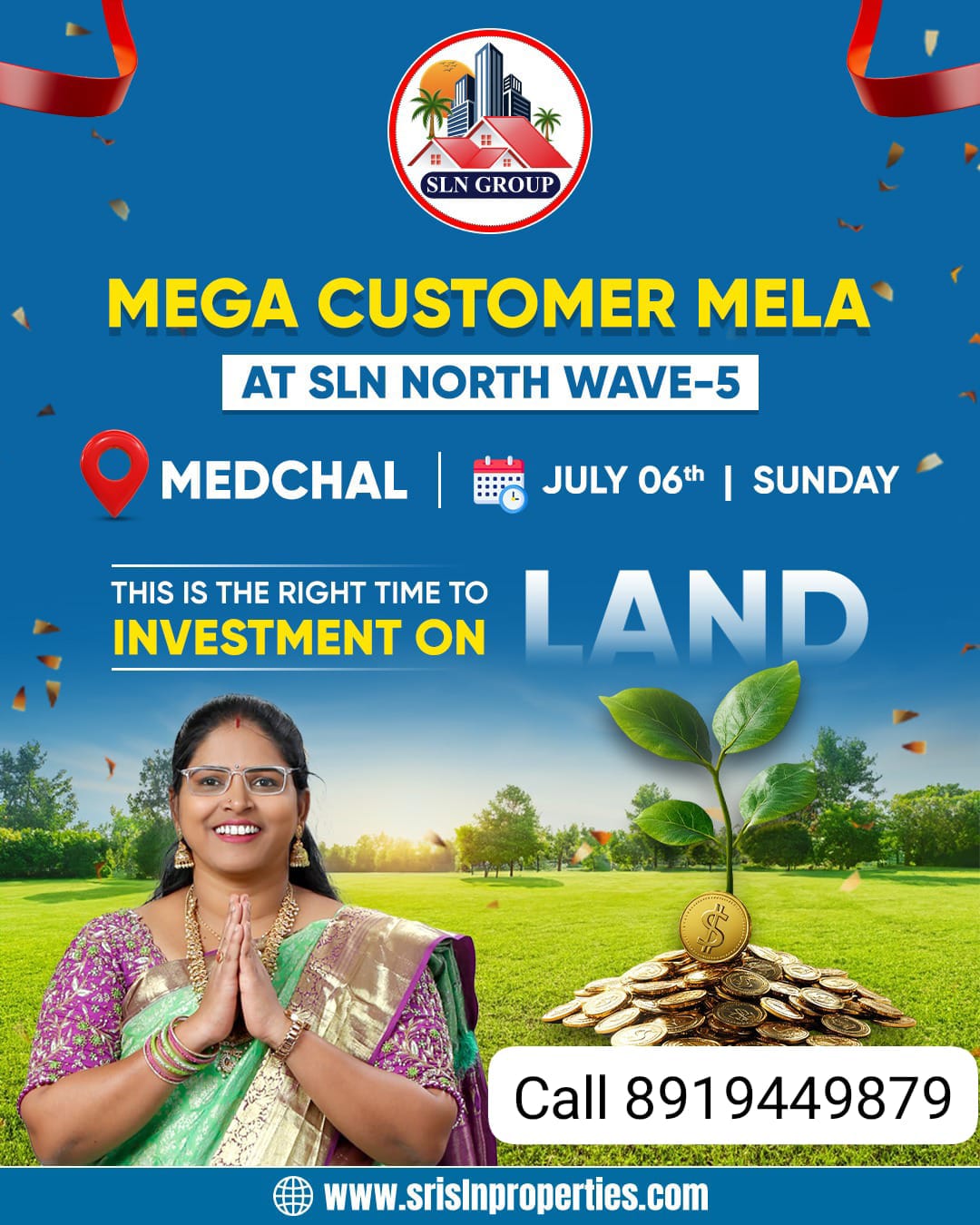 Best Investment Plots For Sale in Medchal