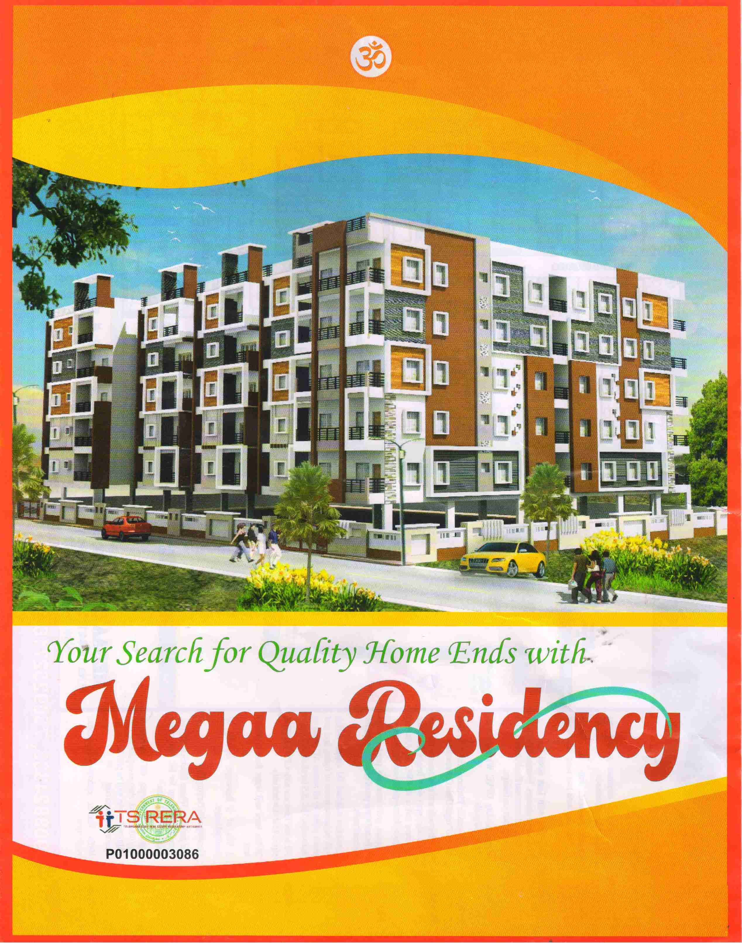 2 & 3 BHK Flats for sale near Kompally at Bollaram 