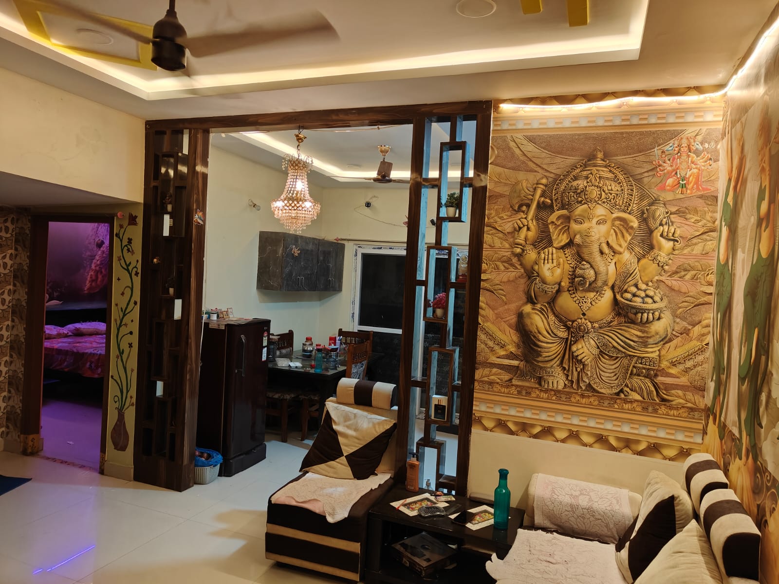 Fully Furnished 3 BHK Flat in East Facing Block in Dekkan Prime Pristine Mallampet, Hyderabad