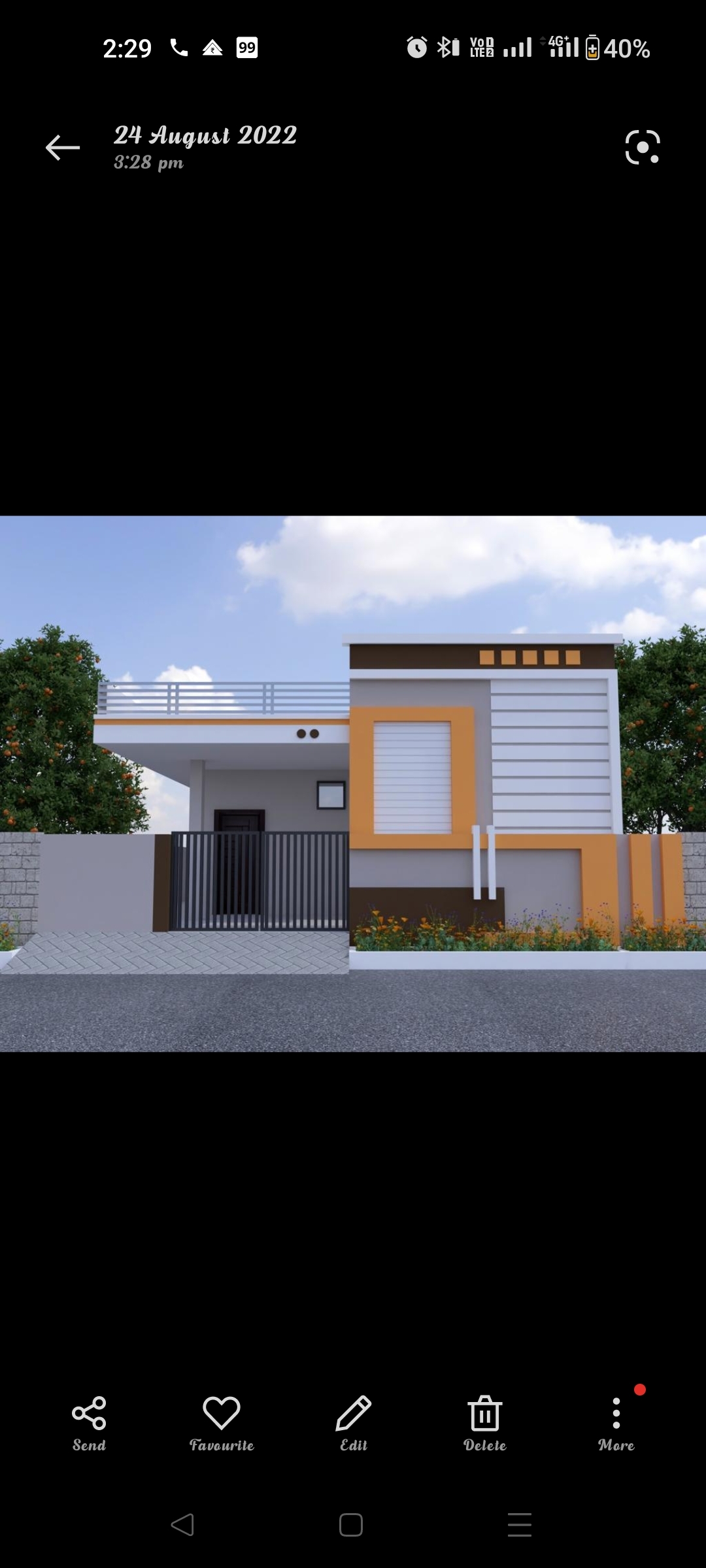 East Facing  Duplex House for sale in Ananthapur 