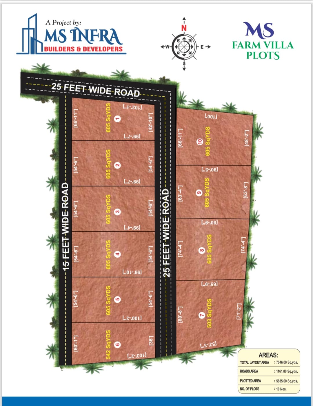 Open Plots For Sale In Gundrampally Nalgonda