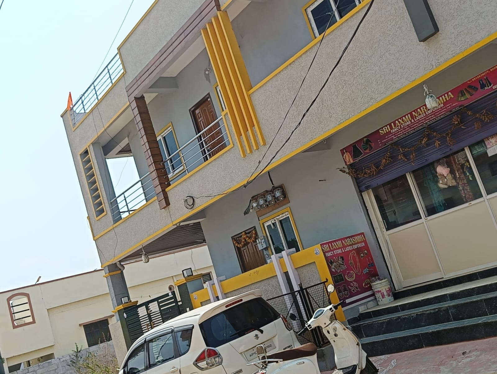 G+1  north facing  independent house for sale with shutter in nagaram 