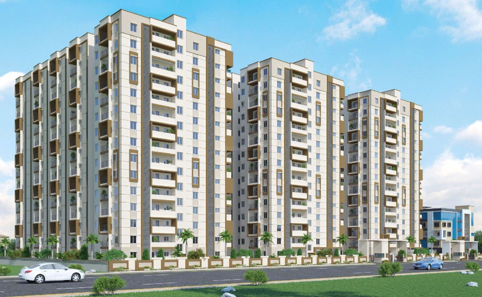 Semi Gated community 2 bhk n 3 bhk flats available in Suchitra Kompally 