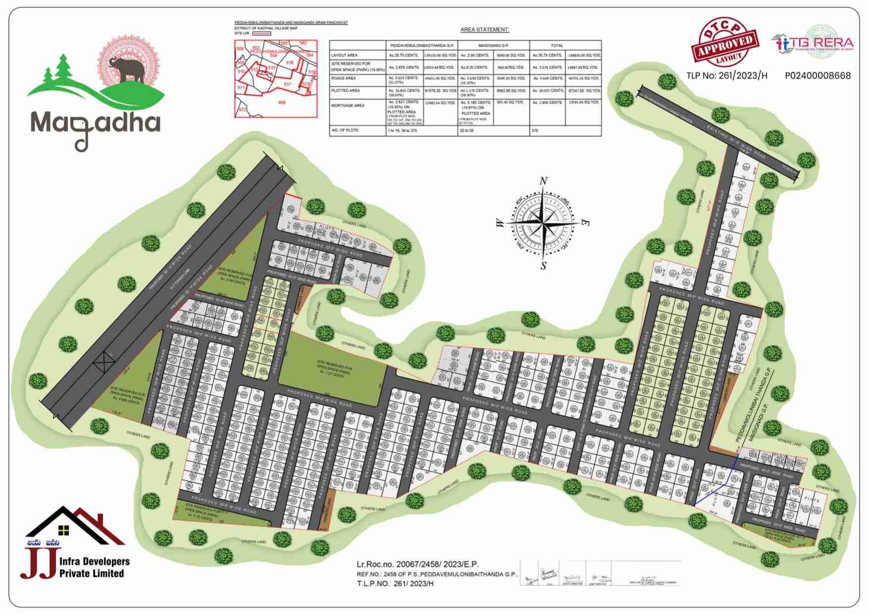 DTCP &RERA Approved Open Plots For Sale At Kadthal