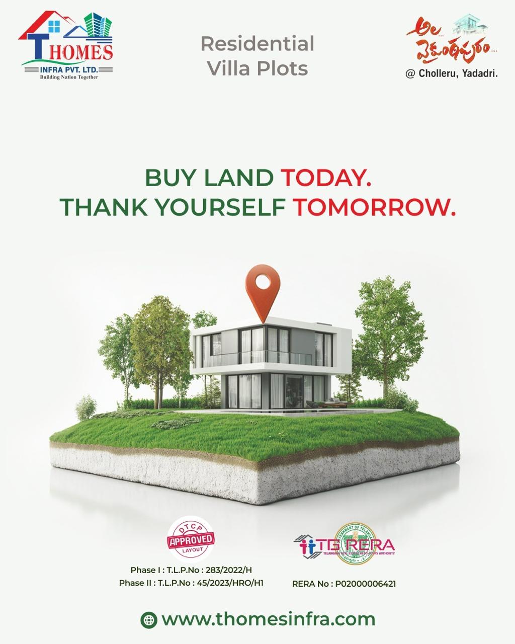 200 Square yards Open Plots in Cholleru, Cholleru