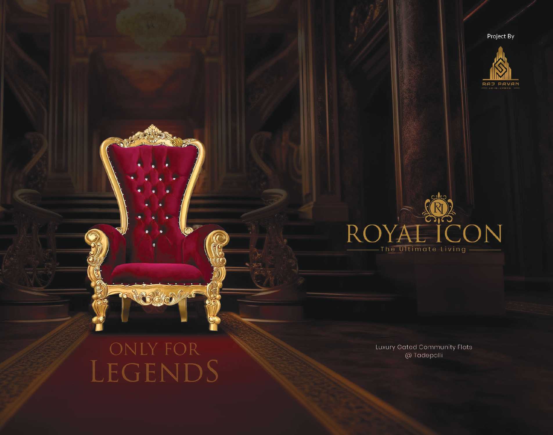 Royal Iconic Apartments 2 BHK & 3 BHK Flats for sale at Thadepalli  Vemareddy  NTR District