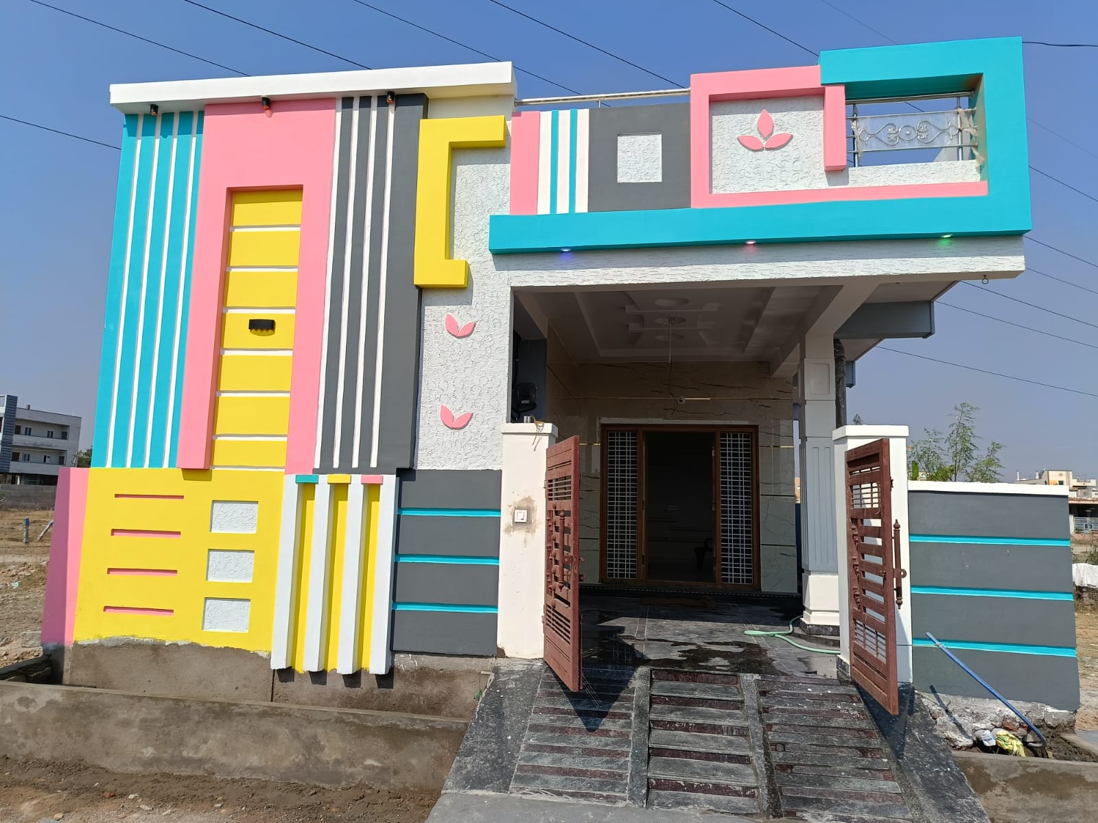 2 BHK New Villa Independent House for Sale In Nadergul  Bandangpet Municipality Hyderabad 