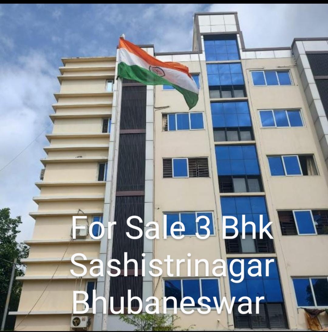 3 BHk Flat For sale in Sashtrinagar ,Bhubaneshwar .