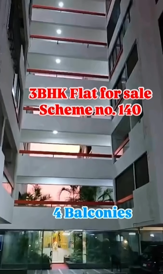 Luxurious 3 BHK Flat For Sale At Scheme No.140 Indore