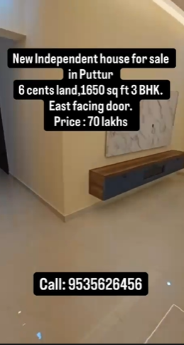 New Independent House For Sale In Puttur  Karnataka