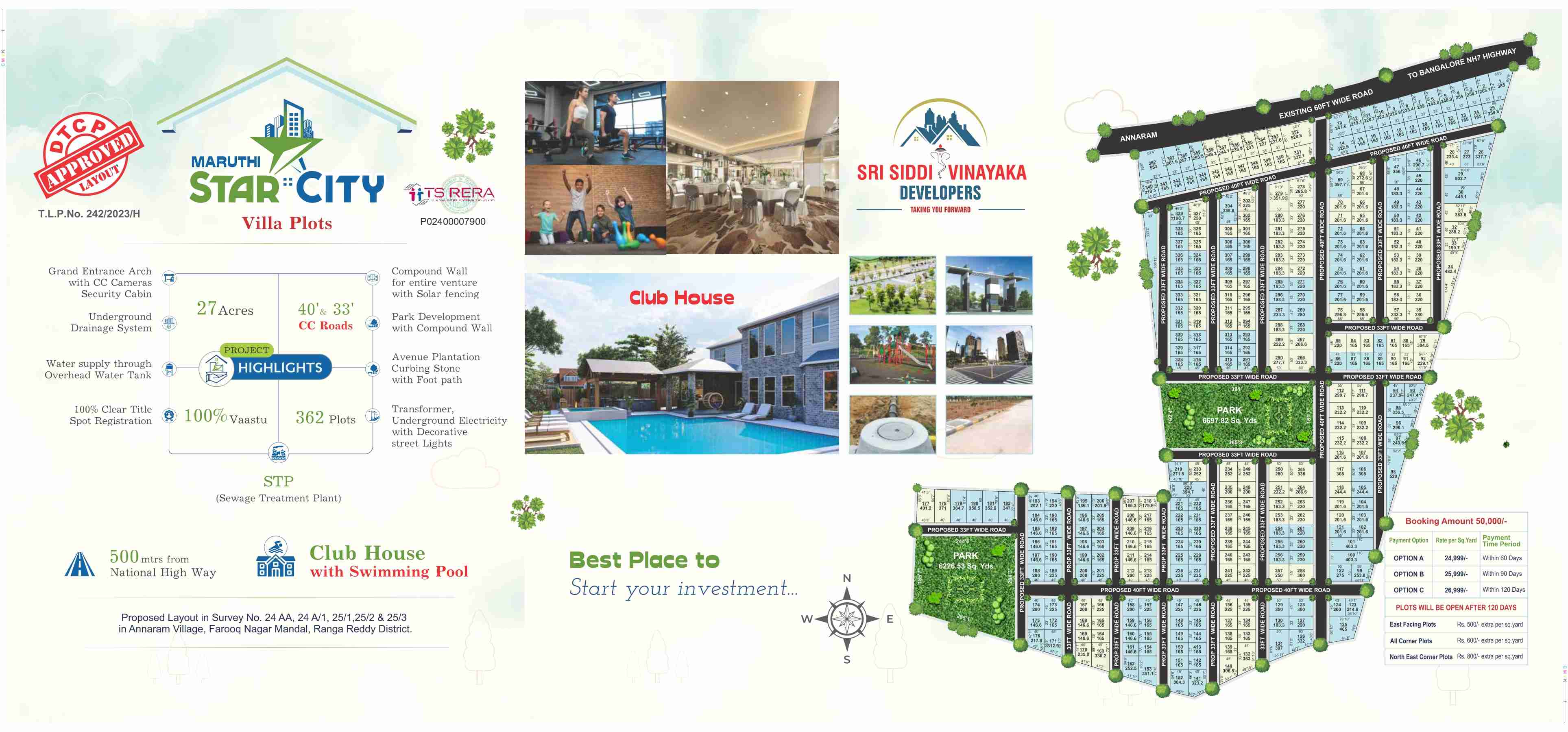 Complete Villa Plots For Sale In Shadnagar