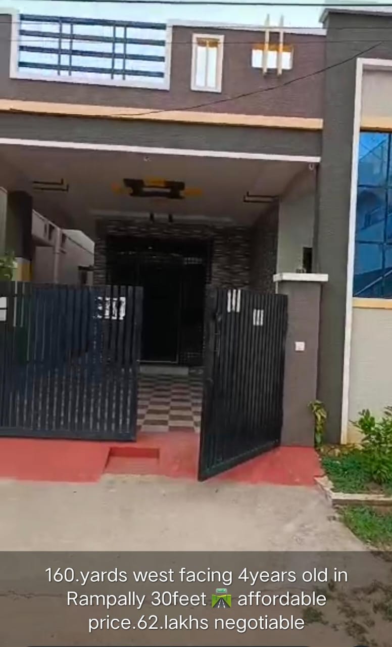 160 Sq. Yards West Facing House For resale At Rampally