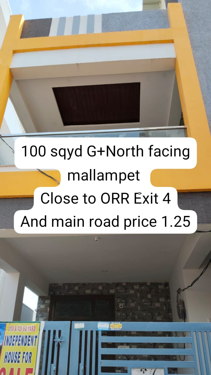G+1 House For Sale In Mallampet Bachupally