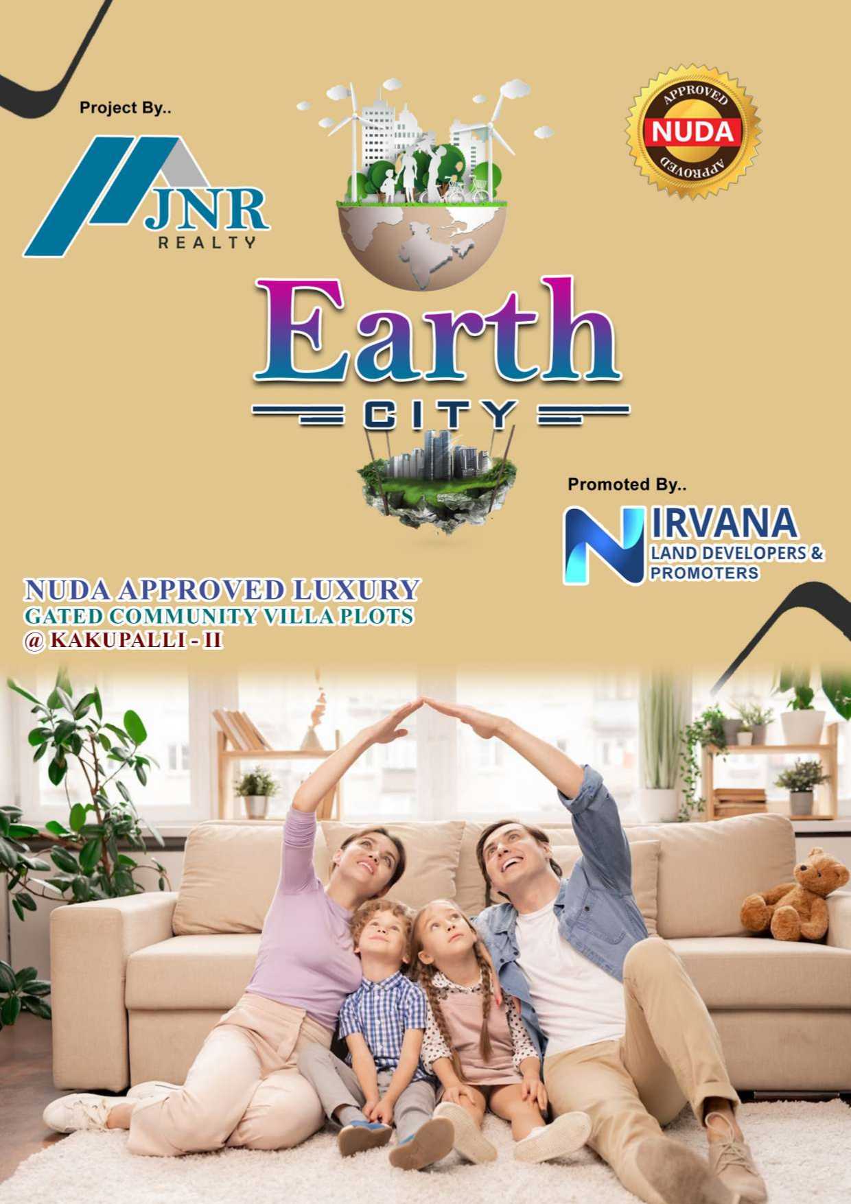 Nirvana Land Developers villa plots @ at kakupalli Nellore