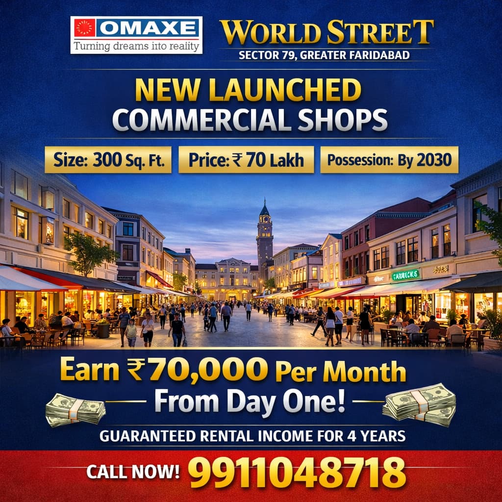 Commercial shop For Sale At Faridabad