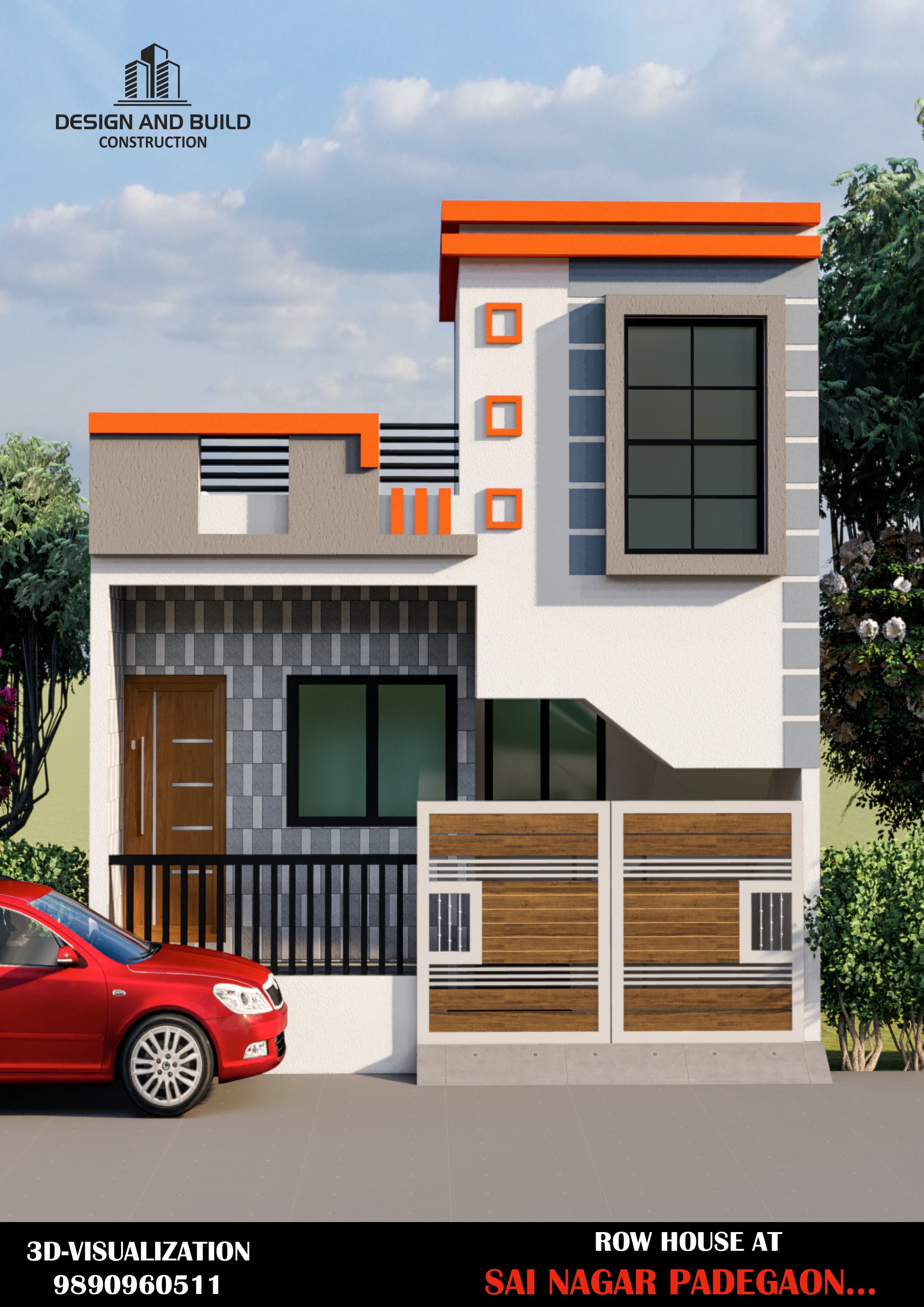 New constructed 2Bhk row house for sale, Aurangabad Maharashtra.