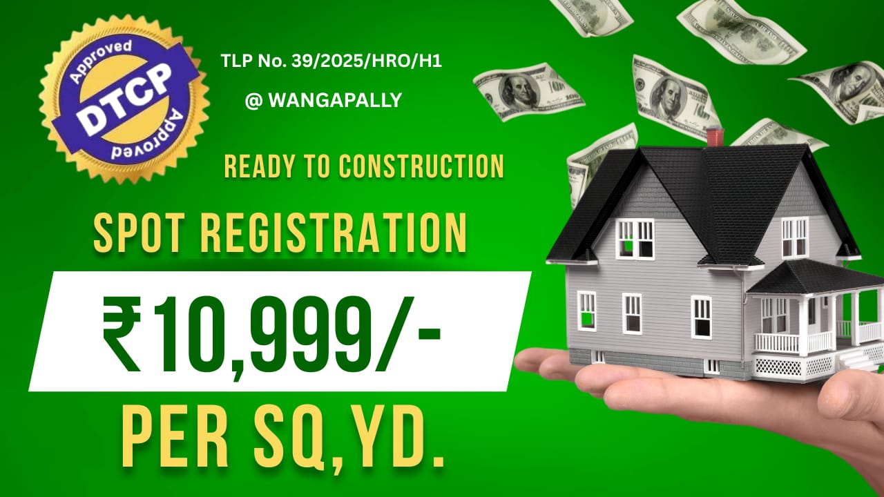 Open Plots For Sale In Vangapally