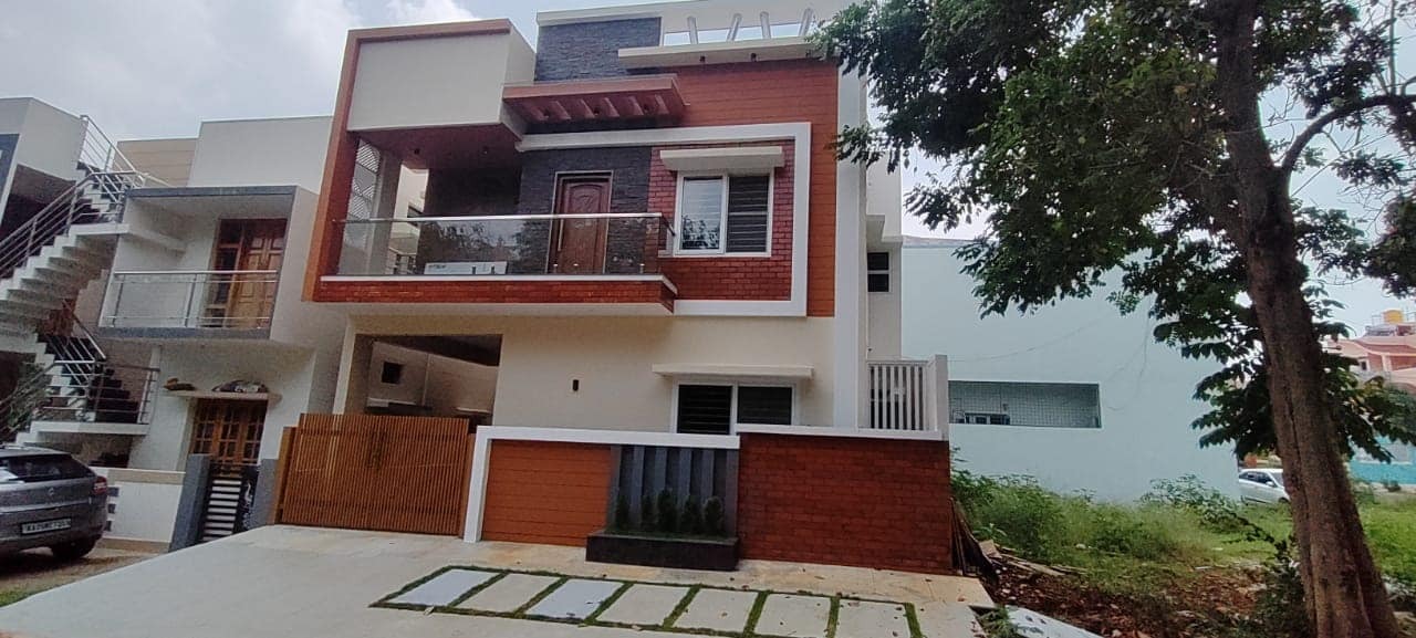 North Facing Duplex Home For Sale in Dattagalli Mysore 