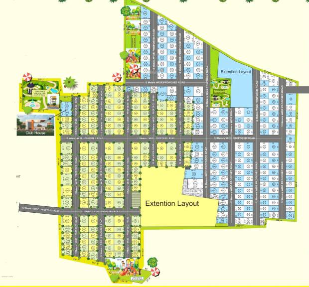 Open Plots for sale in fortune grandeur at gannavaram