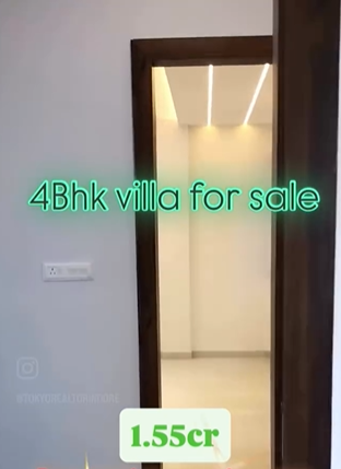 Luxurious 4 BHK House For Sale Near Bengali Square Indore