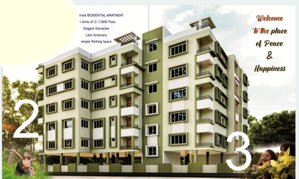 2BHK & 3BHK Apartments in Arrah More, Durgapur – Ready by March 2026