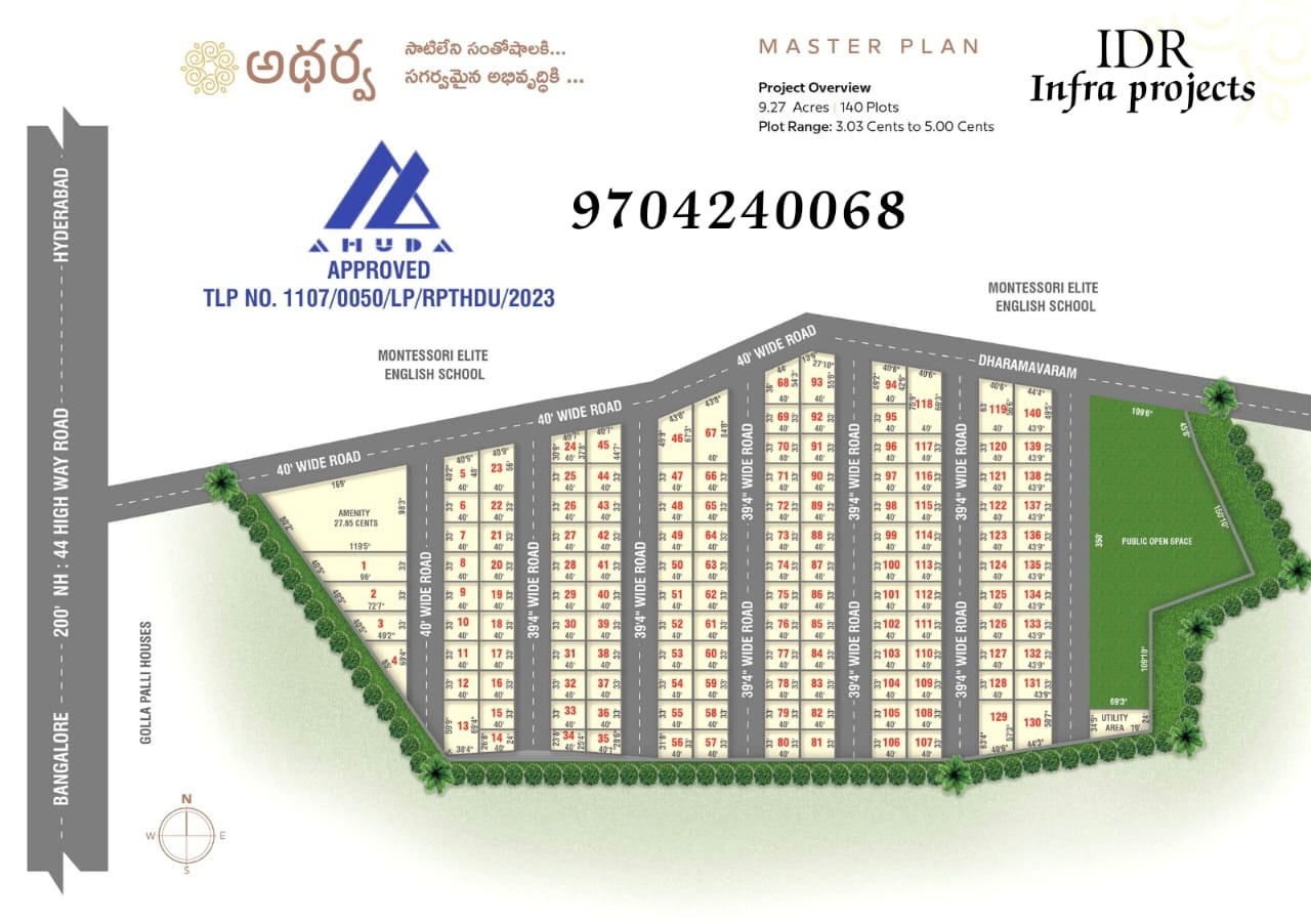 Open Plots For Sale On Bangalore Highway