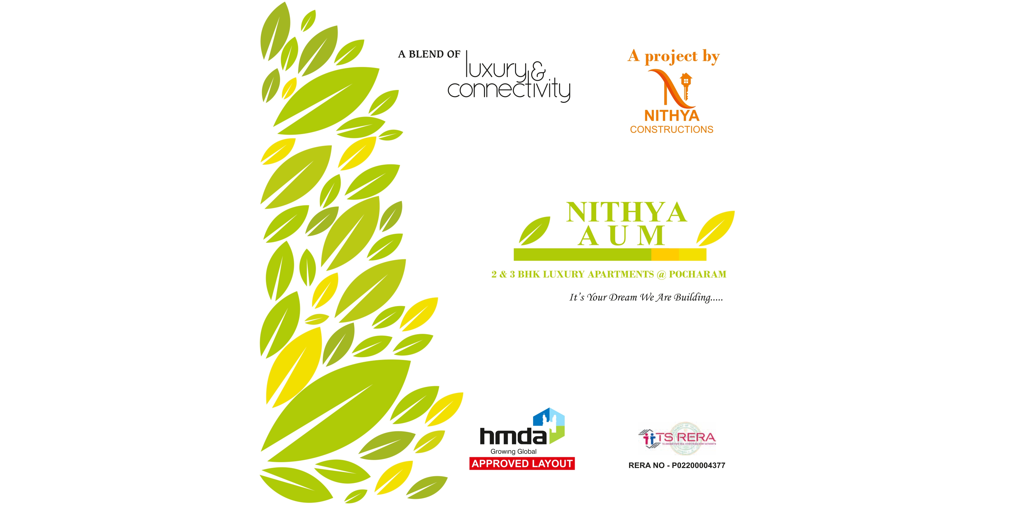 Nitya aum 2bhk and 3 bhk luxury apartments