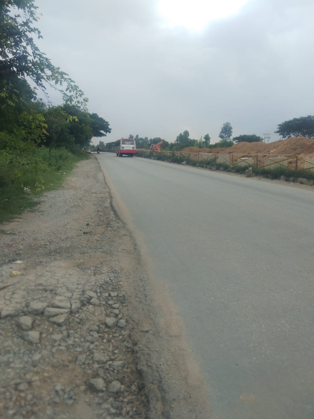 25 Acres highway attached triple conversions land for sale in Hoskotte - Kolar Road