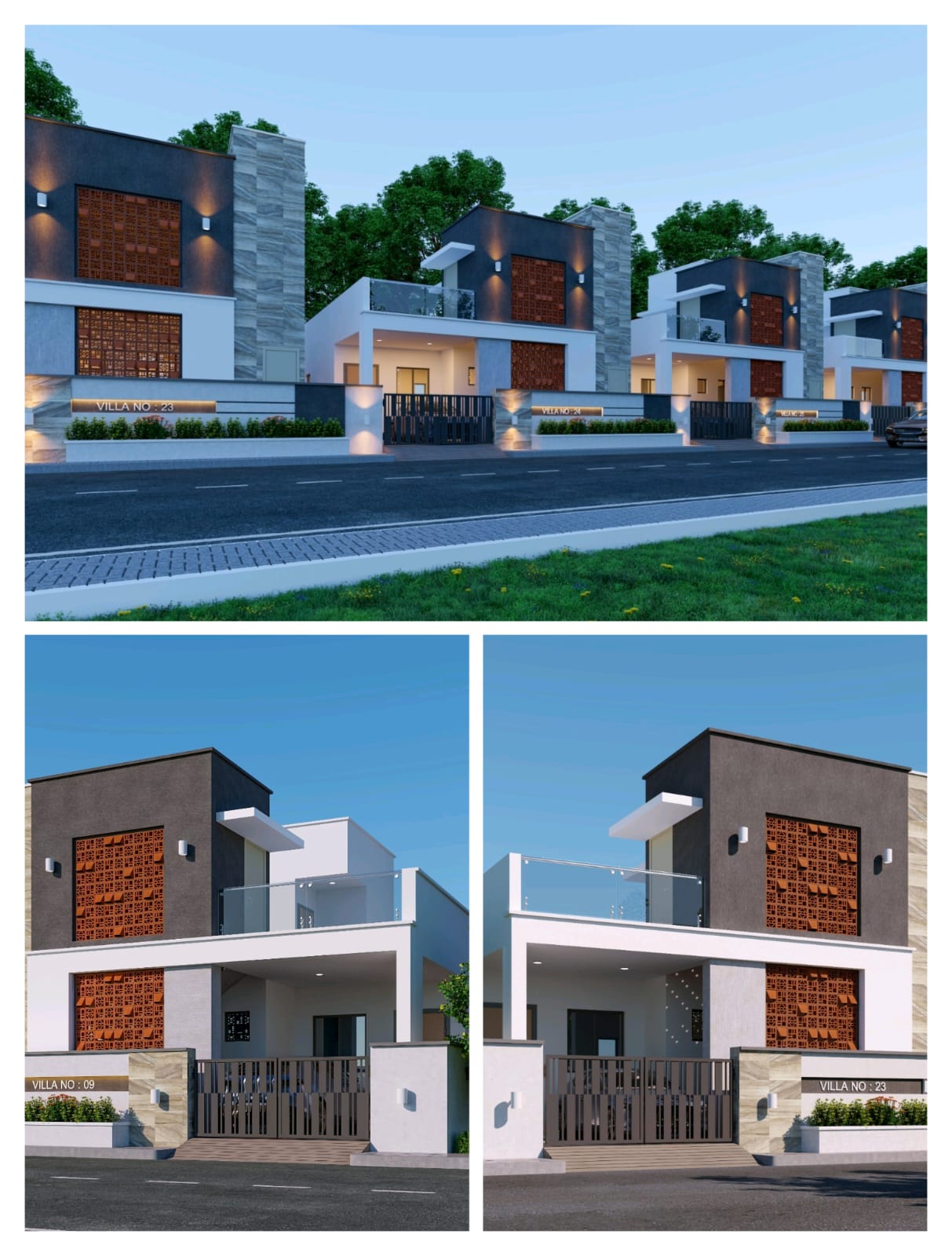 G+1 Triplex Villas For Sale @Santhosh Nagar Kurnool