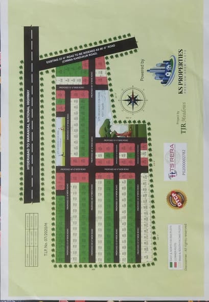 DTCP Approved Open Plots For Sale In Yadagirigutta 