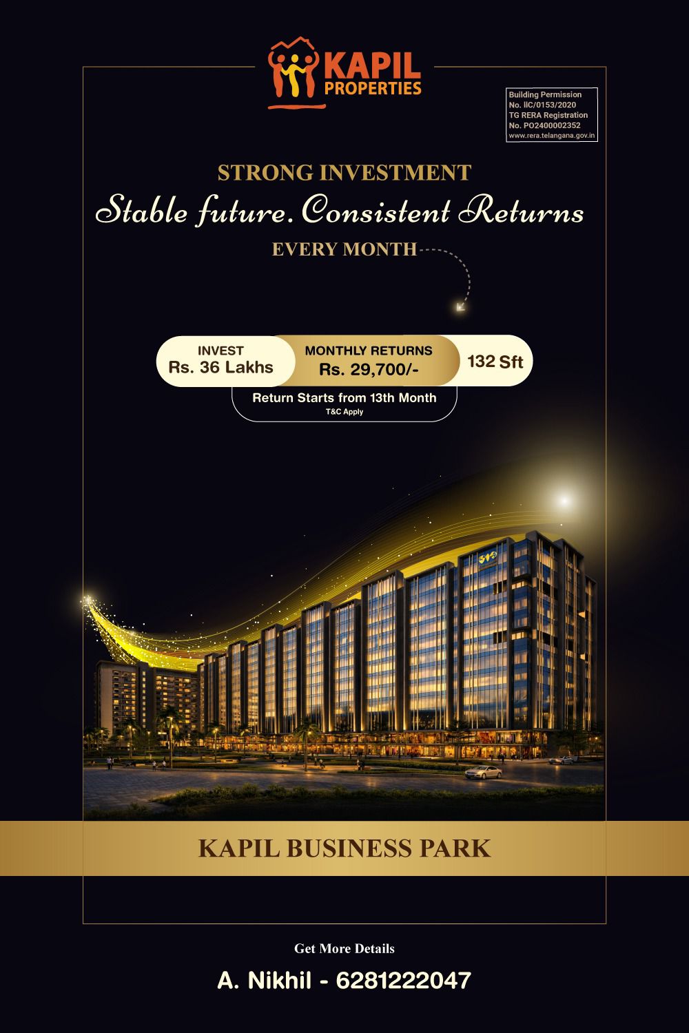 Commercial Investment Property For Sale At  Shamshabad – Near Airport