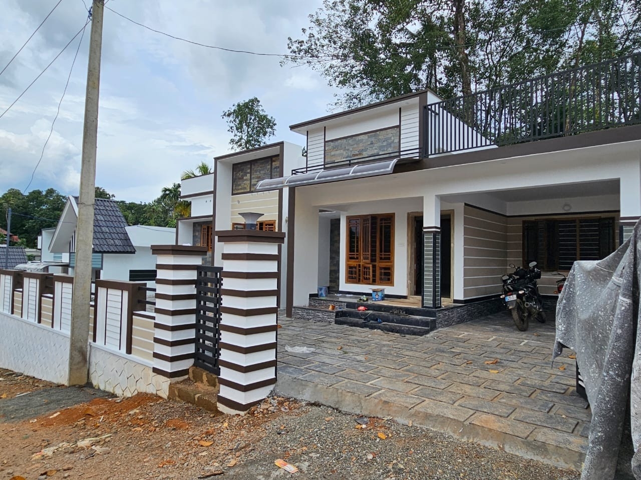 Newly Constructed 3BHK House in 8 cents for Sale in Thodupuzha, Kerala