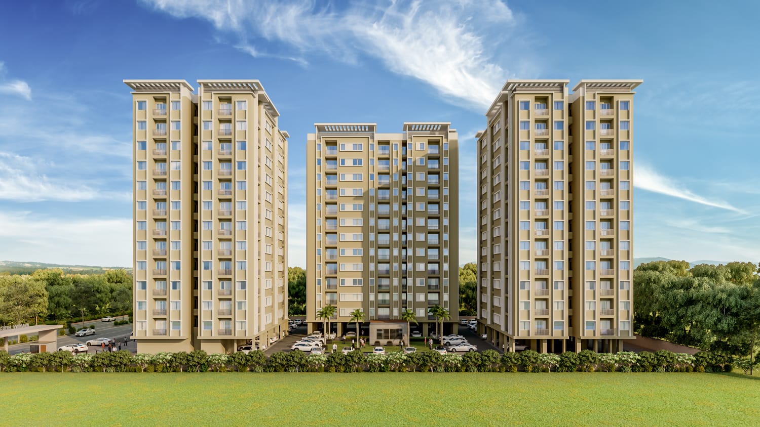 Luxurious 2/3 BHK Apartments at Chordia's Aashiyana in Gokul Nagar, Kalwar Road,Jaipur 