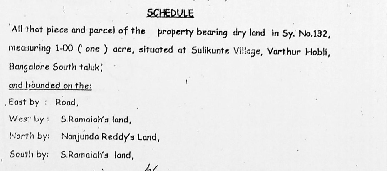 Plot for sale in Chandapura Dommasandra Road at Banglore