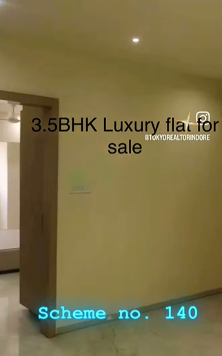 Luxury 3.5 BHK Flat For Sale At Grande Exotica, Scheme No.140 Indore