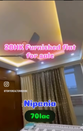 1022 Sq.ft Fully Furnished Flat For Sale At Nipaniya Indore