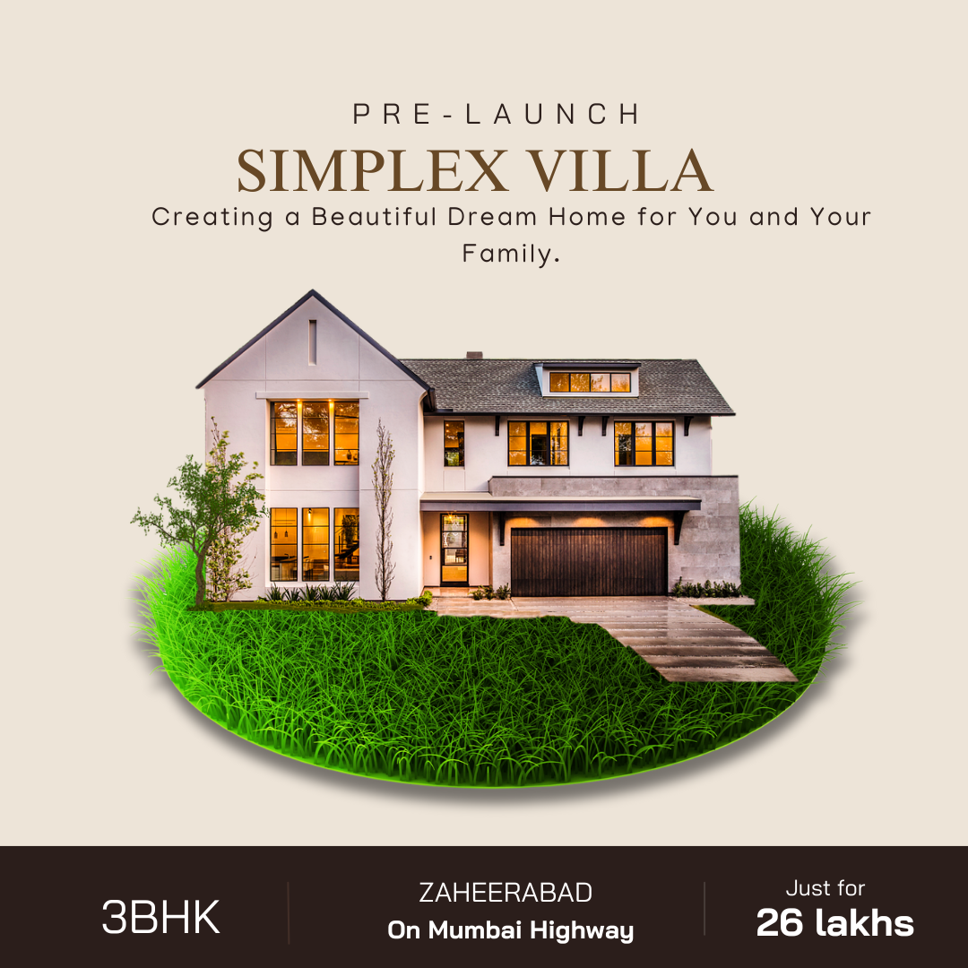 Villa Plots for sale in  Kashimpur Zaheerabad ,Mumbai Highway