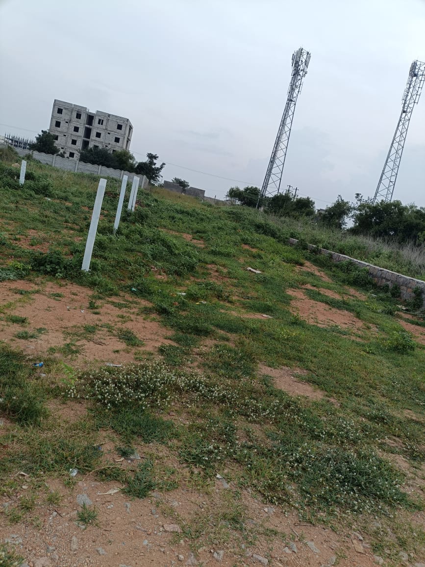 Open Plot for sale in Pocharam, Shivalayam Back Side